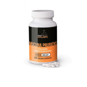 Body Supplements – Mucuna Pruriens Vega Caps 400mg (125 pieces)